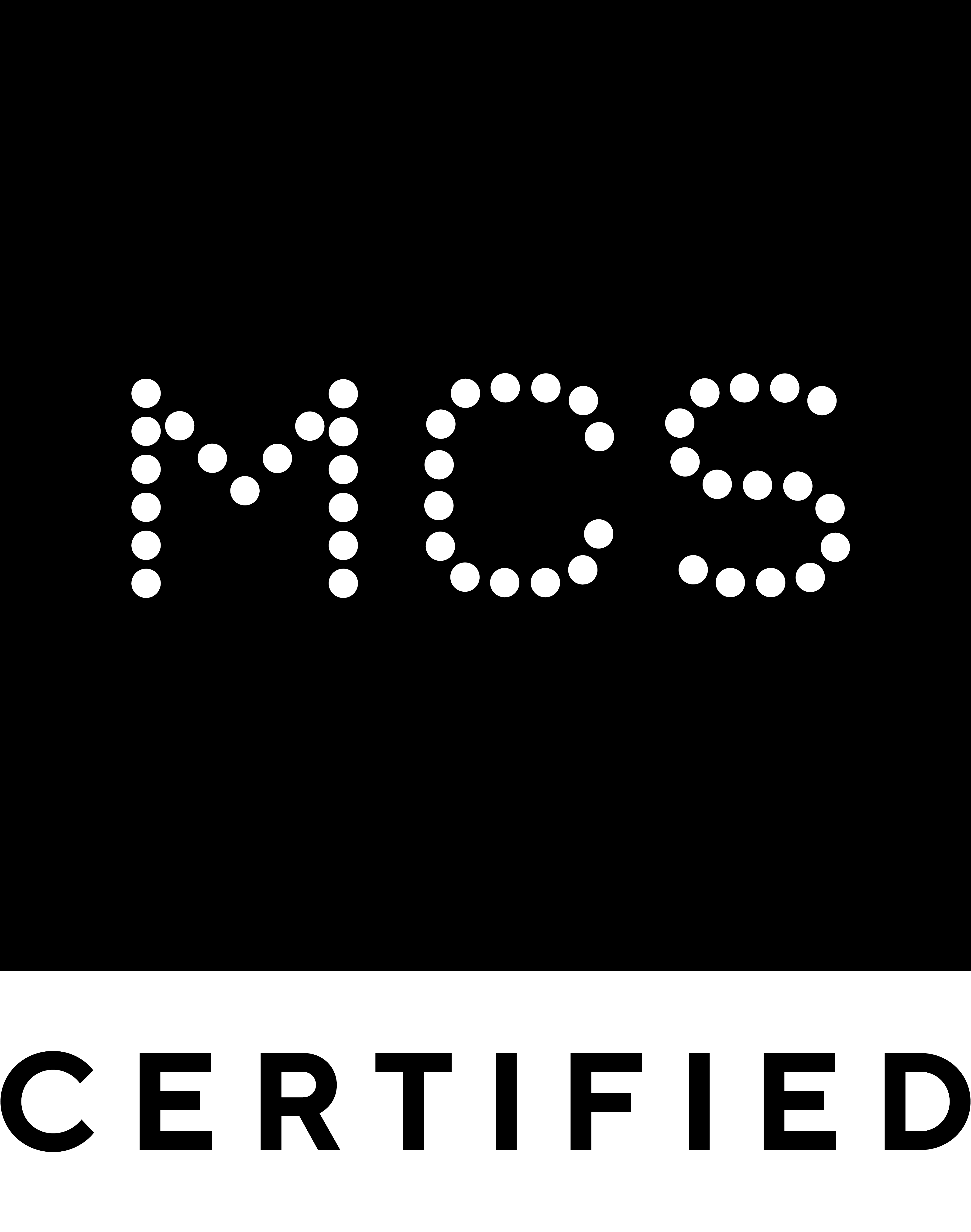 NICEIC certification badge showing professional electrical standards compliance